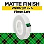 Scotch Magic Invisible Clear Tape Refill, 0.5" x 36 yds., 1" Core, 3 Rolls/Pack (810H3)~#|#~A9B10CC0-2D4F-4939-B224903288A0BB4E_sc7