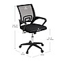 Mind Reader Ergonomic Mesh Swivel Computer and Desk Chair, Black (OFFCHAIR17-BLK)~#|#~A9B55ED8-DC27-4348-A03816A197021B68_sc7