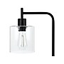 Monarch Specialties Inc. Incandescent Table Lamp, Matte Black/Clear (I 9637)~#|#~A9B92C55-0807-4677-88AE195349E00F59_sc7