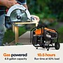 Generac Power Systems CoSense 49ST Portable Inverter Generator, Pull Start, 6500 Watts (G0076800)~#|#~A9B93EC3-8717-47EC-A3D9356D0EC8AEE8_sc7