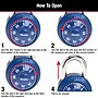 Master Lock Combination Padlock, Color Chosen At Random (1530DCM)~#|#~A9BBEDFD-E54A-42D9-92F192D0E8C1C54C_sc7