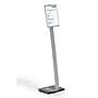 Durable Infobase Blank Free-Standing Floor Sign, 44.5", Silver (4814-23)~#|#~A9BFF59D-EE81-4567-B03695F5ED8D10C9_sc7
