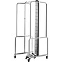 National Public Seating Robo Series 5-Panel Folding Mobile Room Divider, 72"H x 118"W, Clear Acrylic (RDG6-5CA)~#|#~A9C009BE-75E6-4230-A595BBD9898AA61E_sc7
