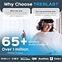 Treblab Z2 Wireless Active Noise Cancelling Over-Ear Bluetooth Headphones, Bluetooth, Black (Z2)~#|#~A9C2B8E6-0EE6-4E5A-856E09E25E0DA41A_sc7