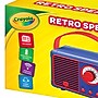 Crayola Retro Wireless Bluetooth Portable Rechargeable Speaker with FM Radio, TWS & USB/microSD/Aux, Blue (CBT110B)~#|#~A9C43716-0728-43A4-819718F3543E849A_sc7