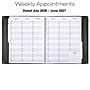 2026-2027 Excello Brands 8.5" x 11" Academic Year Executive Appointment Planner, Weekly/Monthly, 12 Month, Black~#|#~A9CA6148-8AFE-425C-831FA9DD470AE4D0_sc7