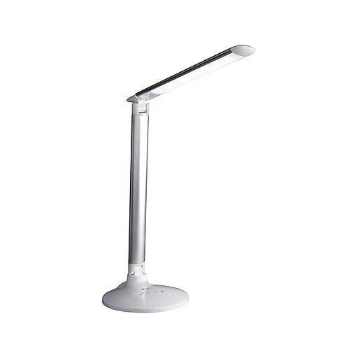OttLite Command LED Desk Lamp, 29", White (CS59029SHPR) Staples