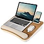 LapGear Portable 17.8" x 13.5" x 3" Laptop Lap Desk, White Oak Woodgrain~#|#~A9D07FDD-BF61-48BA-B3D1CDEE0FCF459D_sc7