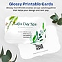 Avery Integrated Cards, 4" x 6", Glossy White, 100/Box (95274)~#|#~A9DD0628-8374-4A20-B3E5270111E7640D_sc7