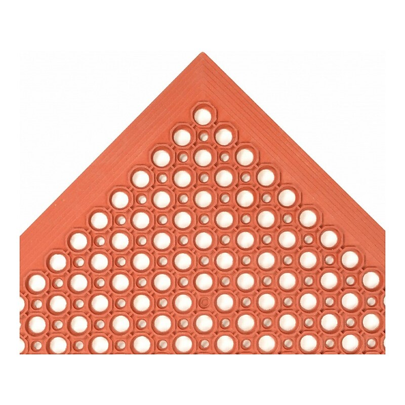 Notrax Competitor Anti-Fatigue Mat, 36" x 36", Red (T30S0033RD) image 1