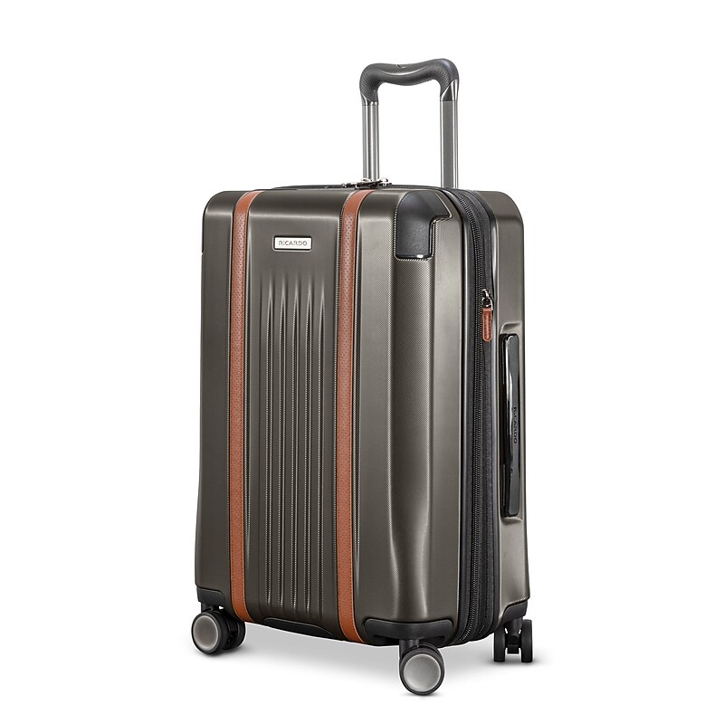 Ricardo Beverly Hills Montecito 2.0 21" Hardside Carry-On Suitcase, 8-Wheeled Spinner, Graphite (124"21-029-4WB) image 1