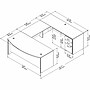 Bush Business Furniture Studio C 72"W U Shaped Desk with Mobile File Cabinet, White (STC004WH)~#|#~A9DF834B-C47B-4E55-BC3046E13700DEB3_sc7