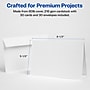 Avery Half-Fold Greeting Cards with Envelopes, 5.5" x 8.5", Matte White, Inkjet, 30/Pack (08316)~#|#~A9E01274-0ADA-4F8B-80C5799A556E85EE_sc7