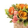 National Tree Company 8" Spring Rope Basket Floral Bundle (EG79-19B0153-1)~#|#~A9E122A5-8B66-495A-99C13AB672C8168A_sc7