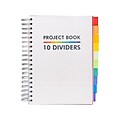 Pukka Pad 11-Subject Notebook, Ruled, 200 Sheets, Multicolor (9603-PB)