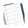 2025 AT-A-GLANCE 5" x 8" Weekly Appointment Book, Faux Leather Cover, Blue (70-108-20-25)~#|#~A9E3C159-A0F8-4D4E-9AC073C9205C1B37_sc7