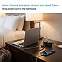 Uncaged Ergonomics Travel Power Strip with USB-C, 3 AC, 2 USB-C (20W), 1 USB-A, 3.4 ft Cord, Black~#|#~A9E5DA9D-DA13-4FB0-A92053982FD56227_sc7