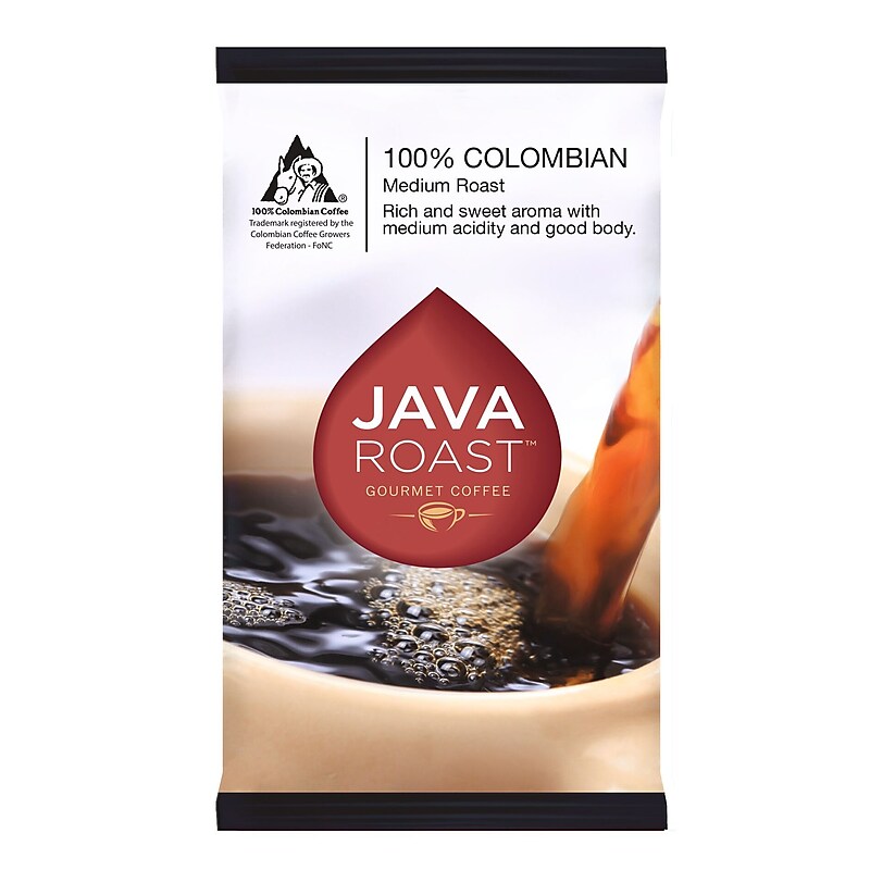 Java Roast Gourmet Coffee Fraction Pack, Medium Roast, 1.25 oz., 42/Carton (BHS50366X) image 1