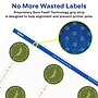 Avery Laser/Inkjet Decorative Edge Waterproof Multipurpose Labels, 4"  x 1.5", White, 800/Box (94116)~#|#~A9EC4110-8AD5-4F2A-9EE2FEC2403DAA6C_sc7