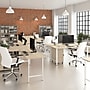 Bush Business Furniture Hustle 48"W Computer Desk with Metal Legs, Natural Elm (HUD148NE)~#|#~A9FCECA6-2BC3-4D3A-A1650287FAC88E8E_sc7