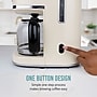 Nostalgia Classic Retro 10-Cups Automatic Drip Coffee Maker, Cream (NCRCOF10CM6A)~#|#~A9FD61DC-414B-476F-96E415AF4D22820E_sc7