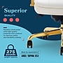 La-Z-Boy Sonata Ergonomic Bonded Leather Swivel Executive Chair, White and Gold (CCHR10014A)~#|#~AA029D87-59A9-4C1A-B2990DA2D16CE5C2_sc7