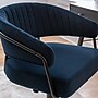 Linon Home Decor Products Prestwick Armless Velvet Swivel Computer and Desk Chair, Navy (178541NAVY01U)~#|#~AA059C95-A921-4281-9D675B033AE2C219_sc7