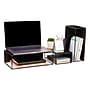 Mind Reader 3-Piece Desk Organizer Set, Metal, Black (STAND3PC-BLK)~#|#~AA06D344-2012-40FC-8A9C23753E83B35C_sc7