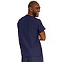 Medline PerforMAX Unisex Reversible 1-Pocket Scrub Top, XS, Navy Blue (810NNTXS-CA)~#|#~AA095041-AB92-42BA-BB827FA06FAFEF32_sc7