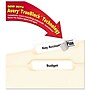 Avery TrueBlock Laser/Inkjet File Folder Labels, 2/3" x 3 7/16", White, 750 Labels/Pack (08366)~#|#~AA0C2F57-2EBC-4BB7-A57D7DCCF2C0A0D4_sc7