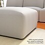 Bush Business Furniture Assemble Modular Lounge Ottoman, Fog Fabric (ASM230FGF-03)~#|#~AA0DBDFC-41F4-45CA-99EDCA4375F2DE54_sc7