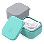 bentgo Sidekicks Kids Snack Containers, Gray/Aqua, 2.6 oz, 2/Pack (BGKDCHSC-YA)~#|#~AA0E5D98-F6DB-4E65-BB9CFD43067CC24F_sc7