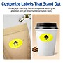 Avery Oval Laser/Inkjet Multipurpose Labels, 1-1/8" x 2-1/4", Neon Yellow (1680/Box)~#|#~AA11E0FA-C3E1-4C6D-941BABE8EF7A289B_sc7