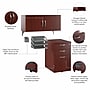 Bush Business Furniture Office in an Hour Cubicle Storage with Cabinet, Paper Tray, & Pencil Holder, Hansen Cherry (WC36490-03K)~#|#~AA19BF67-361E-4156-A448432778058D83_sc7