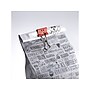Officemate Smiling Face Small Binder Clips, 0.38" Capacity, Assorted Colors, 42 Clips/Pack (31090)~#|#~AA220A05-2933-4D60-AF5247536F76F437_sc7