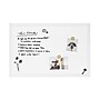 U Brands Magnetic Dry Erase Whiteboard, White Decor Frame, 30" x 20" (2071U00-01)~#|#~AA23B547-E561-4208-BF30A86523263D50_sc7