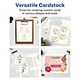 Avery Integrated Cards, 8.5" x 11", Matte Ivory, 50/Box (95282)~#|#~AA272C94-D641-423D-8A9D41F7A8520651_sc7
