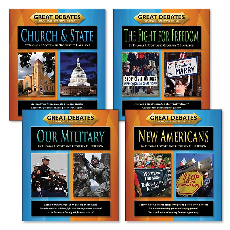 Norwood House Press A Complete Set: Great Debates, Paperback, 4/Set (NW-GDPB1001) image 1