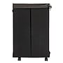 Household Essentials Rolling Hamper with Lid, Black (HE1059)~#|#~AA2C36DA-3FD2-422C-BF443D02F154B2BB_sc7