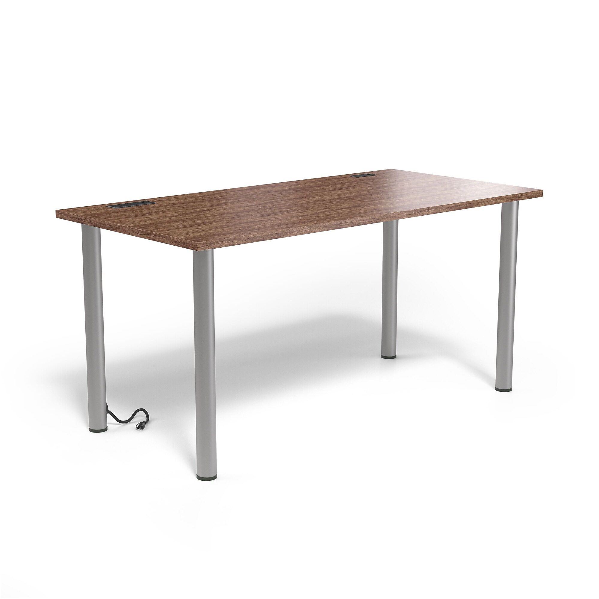 Union & Scale Essentials 60″W Computer and Writing Desk, Espresso (UN56972) Sansujyuku sansujyuku.com