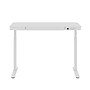 FlexiSpot EG9 48"W Electric Adjustable Glass Top Standing Desk, White (EG9W-E)~#|#~AA3796C3-1908-4476-AB39B678940844BC_sc7