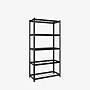 FlexiSpot 5-Shelf Metal Light Duty Wire Storage Shelving, 72" x 36" x 16", Black (CJ017-DK)~#|#~AA3D32BA-7FEA-4524-8D353C8AD8D31796_sc7