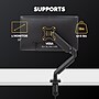 Fellowes Platinum Series Adjustable Monitor Arm, Up to 32" Monitor, Black (8043301)~#|#~AA4101CA-CB81-4CAE-B940ED6852EC32C2_sc7