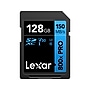 Lexar High-Performance 800x PRO BLUE Series 128GB SDXC Memory Card, Class 10, UHS-I, V30 (LSD0800P128G-BNNNU)~#|#~AA44DB45-35E8-4038-8DD5C654C7B12E1E_sc7
