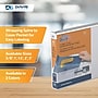 Davis Group QuickFit Heavy Duty 1" 3-Ring Standard Binders, White, 4/Pack (95010L-04)~#|#~AA4BF899-D4B3-4597-8A679ACB568A1209_sc7