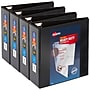 Avery Heavy Duty Heavy Duty 4" 3-Ring Standard, D-Ring, Black, 4/Pack (79604CT)~#|#~AA4E75EC-5648-449A-AC89C651982897EE_sc7
