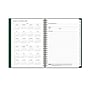 2026 Blue Sky Bespoke Letterpress 8.5" x 11" Calendar Year Weekly & Monthly Planner, Plastic Cover, Deep Forest Green (156225)~#|#~AA4F7B00-2938-4141-BDD7CE2409D1653C_sc7