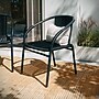 Flash Furniture Black Rattan Indoor-Outdoor Restaurant Stack Chair (TLH-037-BK-GG)~#|#~AA5693B7-A1D7-4B6C-B2BD100DBA362CDA_sc7