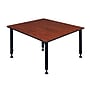 Regency Square Activity Table, 48" x 48", Height Adjustable, Cherry (TB4848CHAPBK)~#|#~AA56EB5F-E9DE-4EF7-8C131752D07058F3_sc7