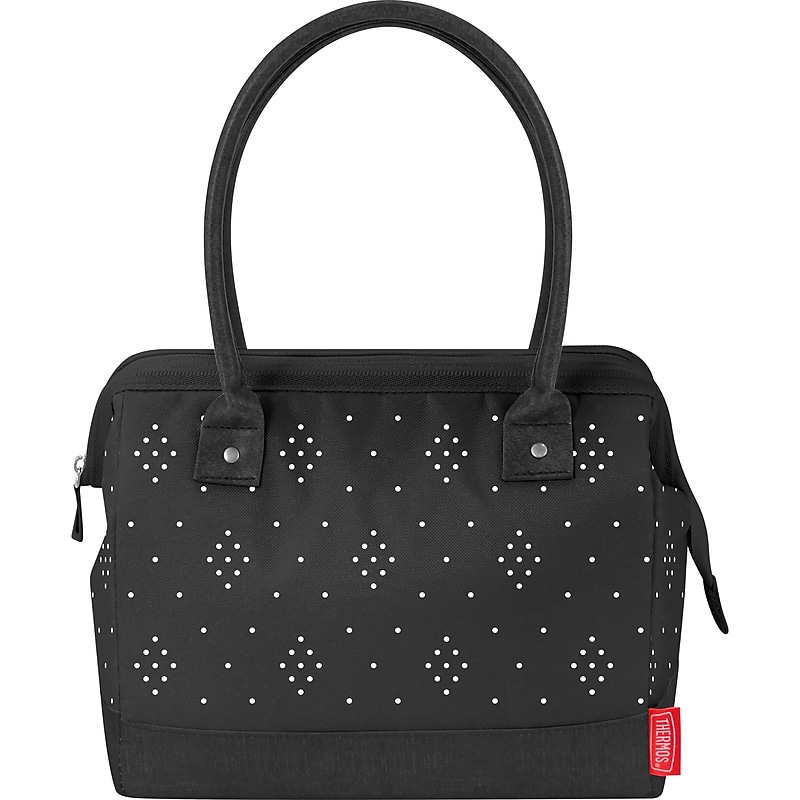 Thermos Insulated Raya Lunch Duffel, Black Dots (EAC552312004) image 1